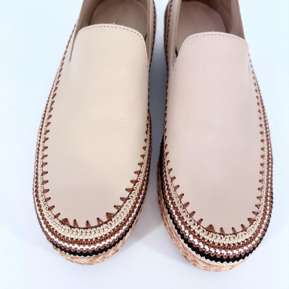 ULLA JOHNSON LUCIA CROCHET-KNIT ESPADRILLES - Picture 10 of 16